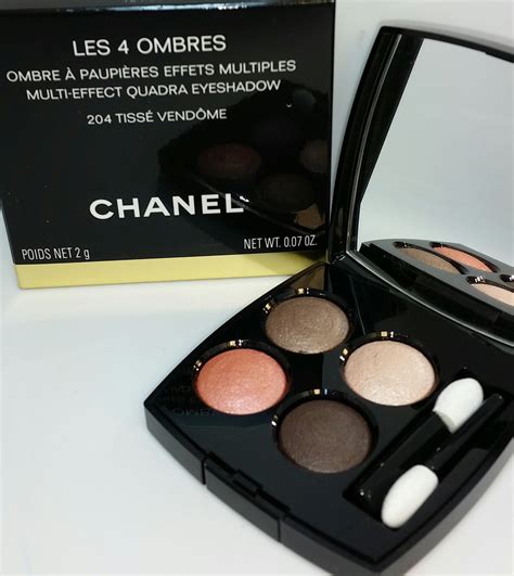 chanel tisse vendome dupe|Chanel Les 4 Ombres Swatched .